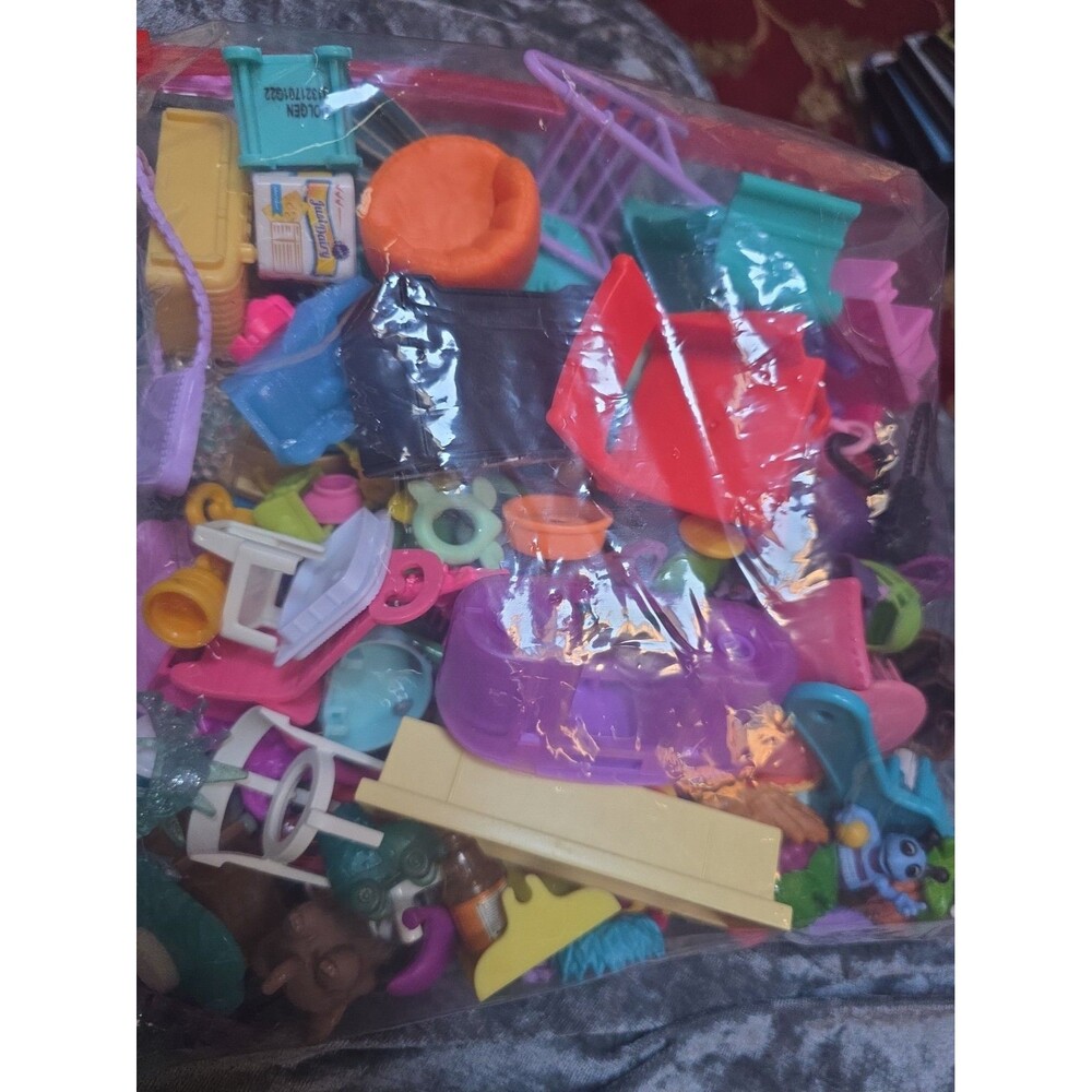 Huge Lot Of Doll House Pieces-Barbie And More-